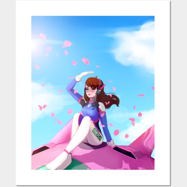 D.va Wall Art by Fruitcifer